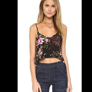 FLYNN SKYE Perfect Crop in Floral  - XS/S